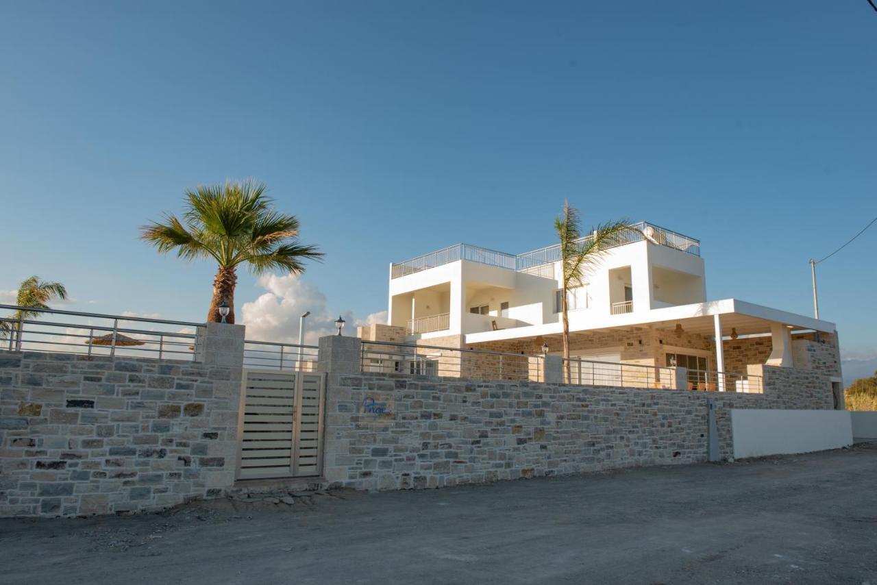 Villa Pnoe Seaside Kalamaki  Esterno foto